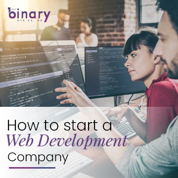 How to start a web development company?